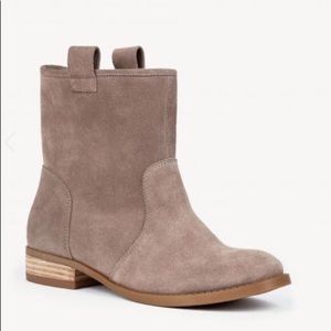 Taupe Ankle Booties- Sole Society Natasha